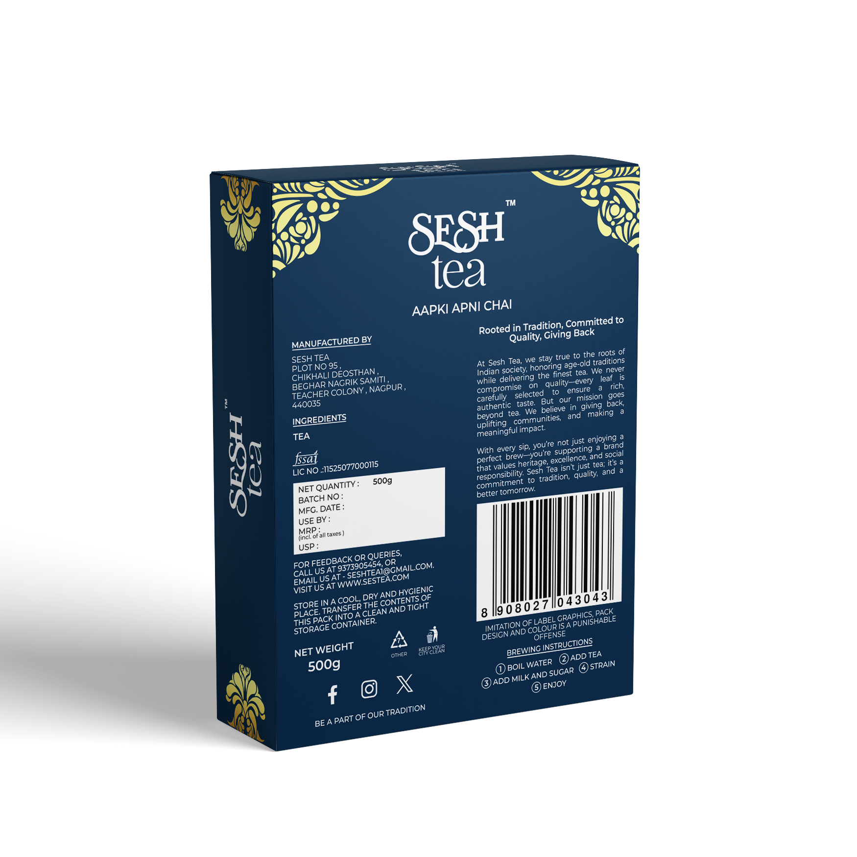 Sesh Tea Imperial 500g