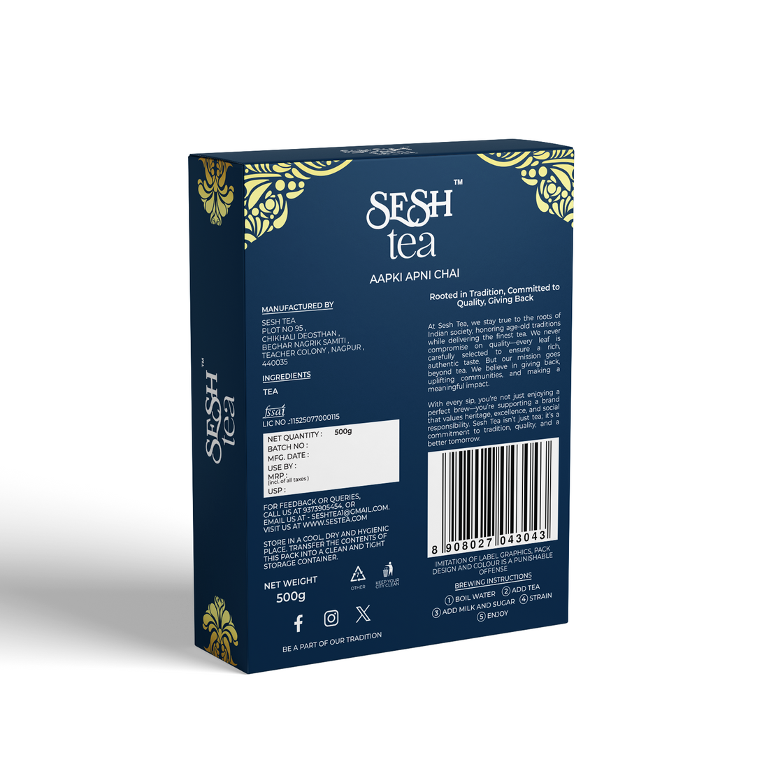 Sesh Tea Imperial 500g